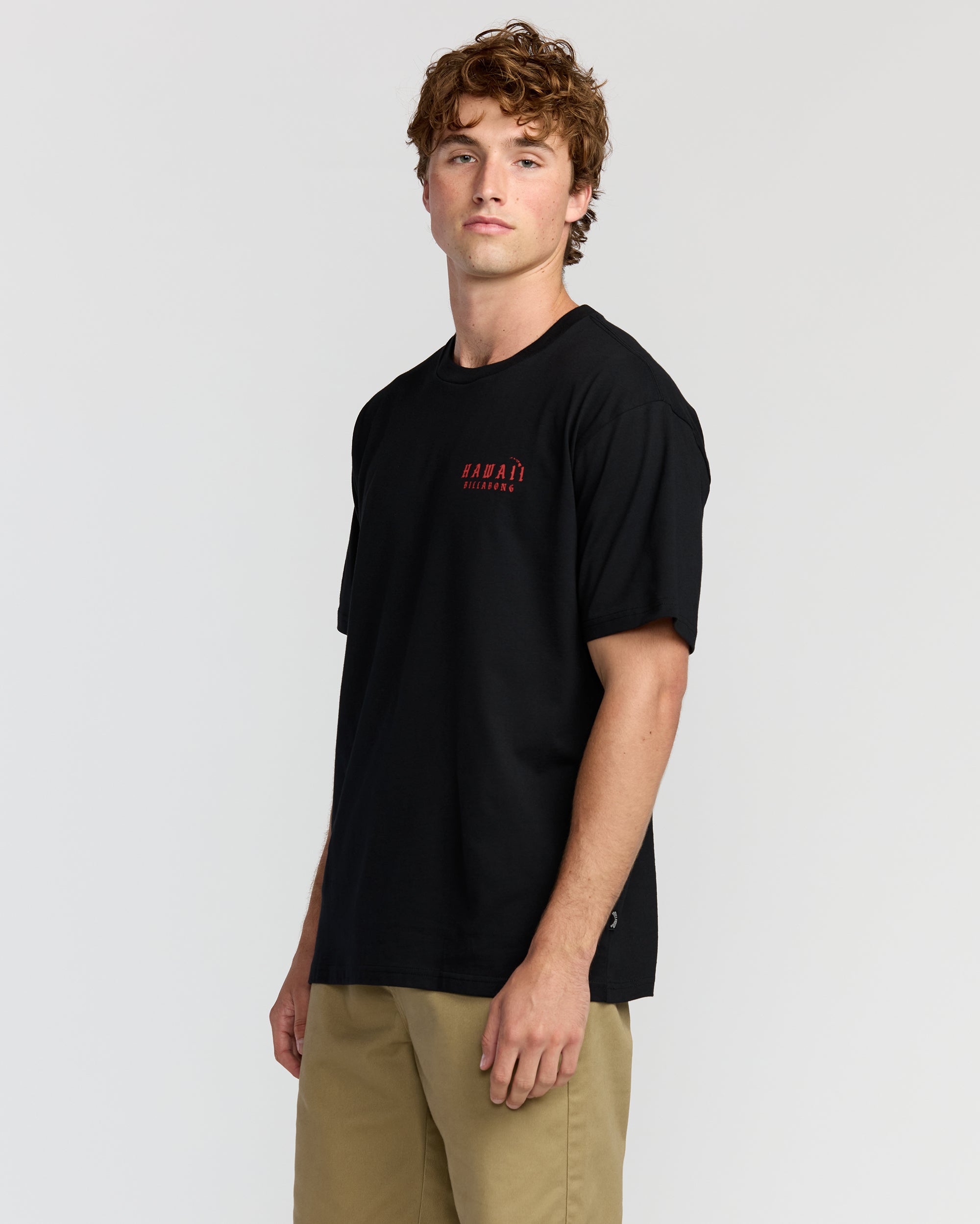 Skull Wave Hi Regular Short Sleeve T-Shirt - Black - Image 4