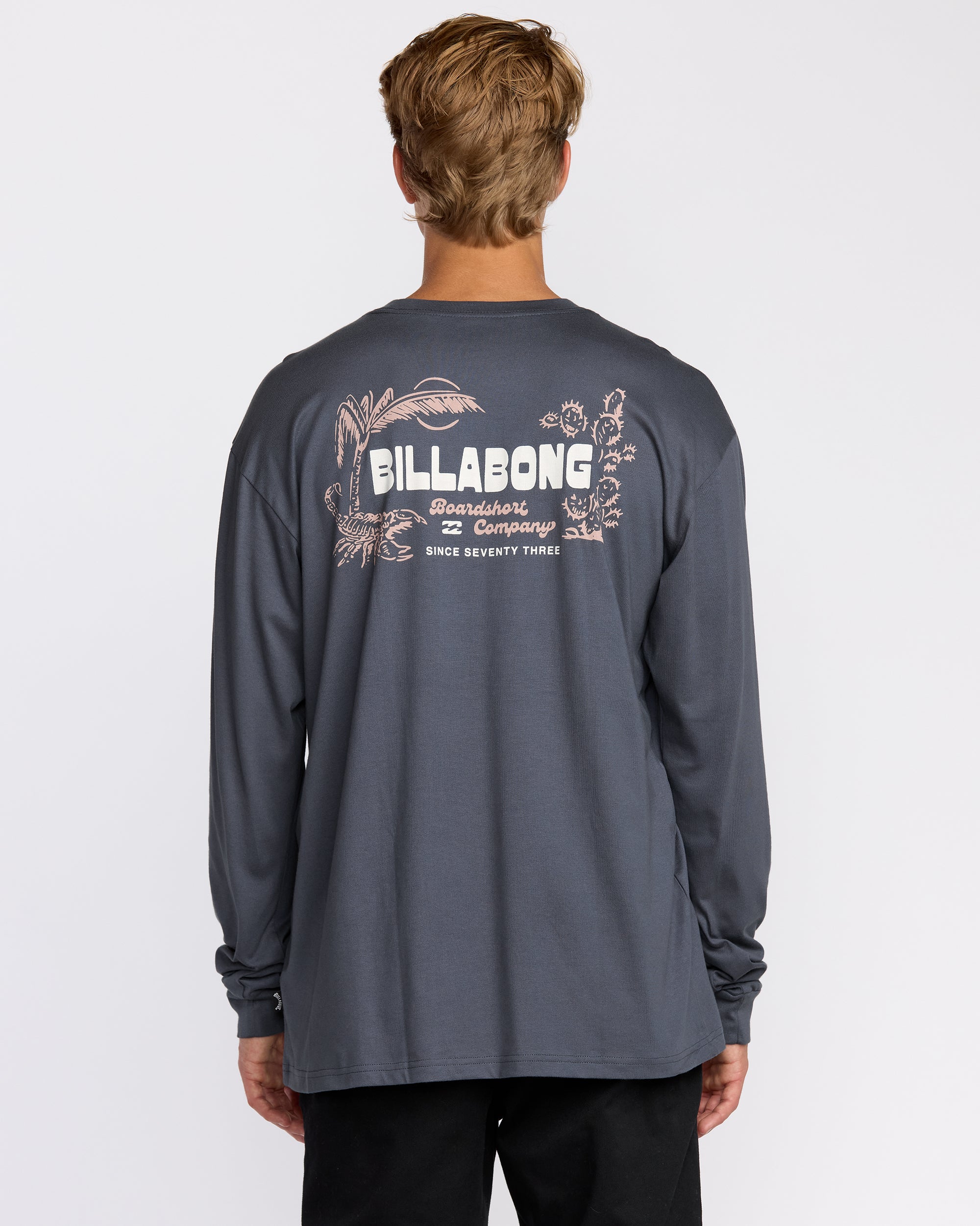 Lounge Regular Long Sleeve T-Shirt - Midnight Blue - Image 2