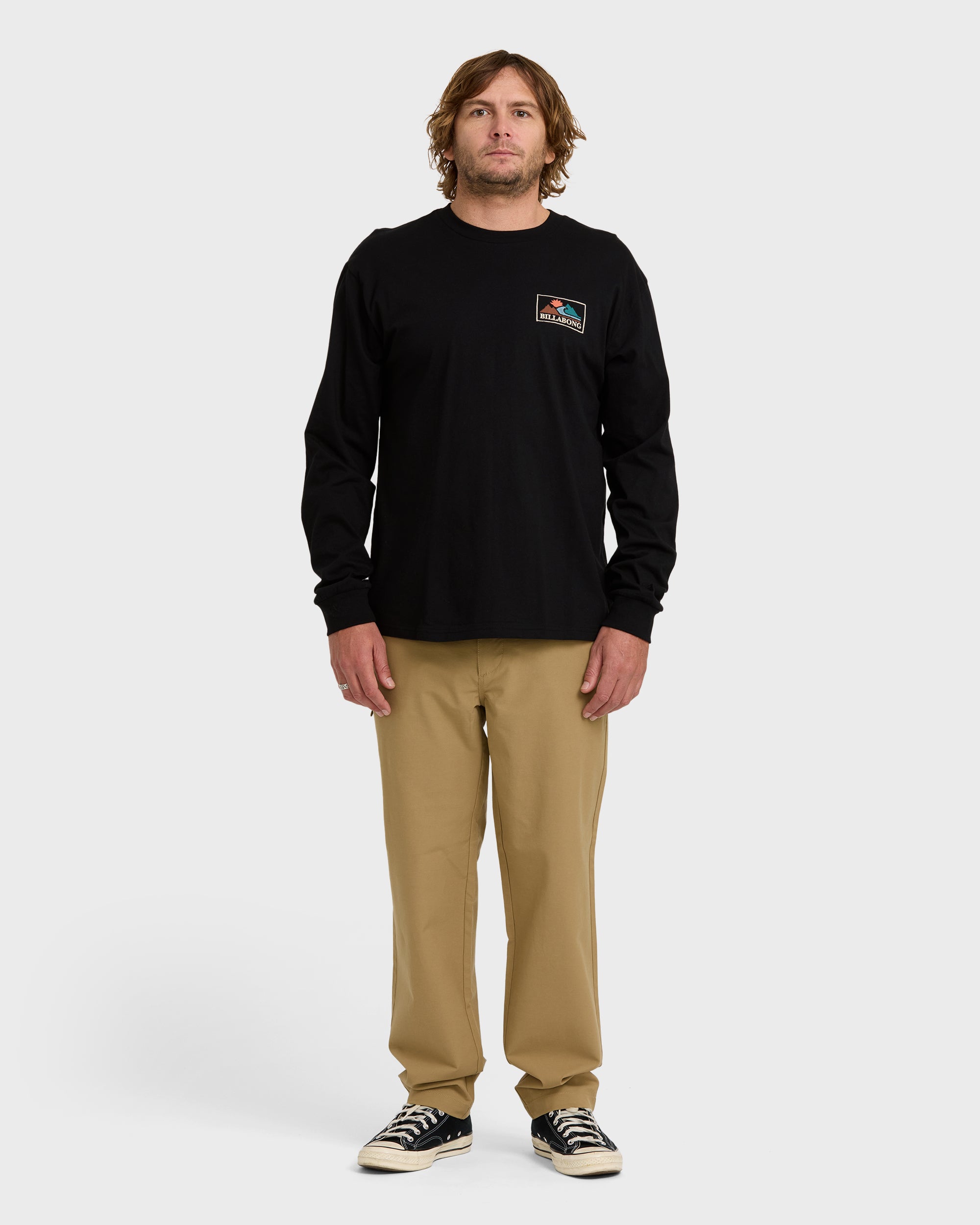 A/Div Range Long Sleeve T-Shirt - Black - Image 3
