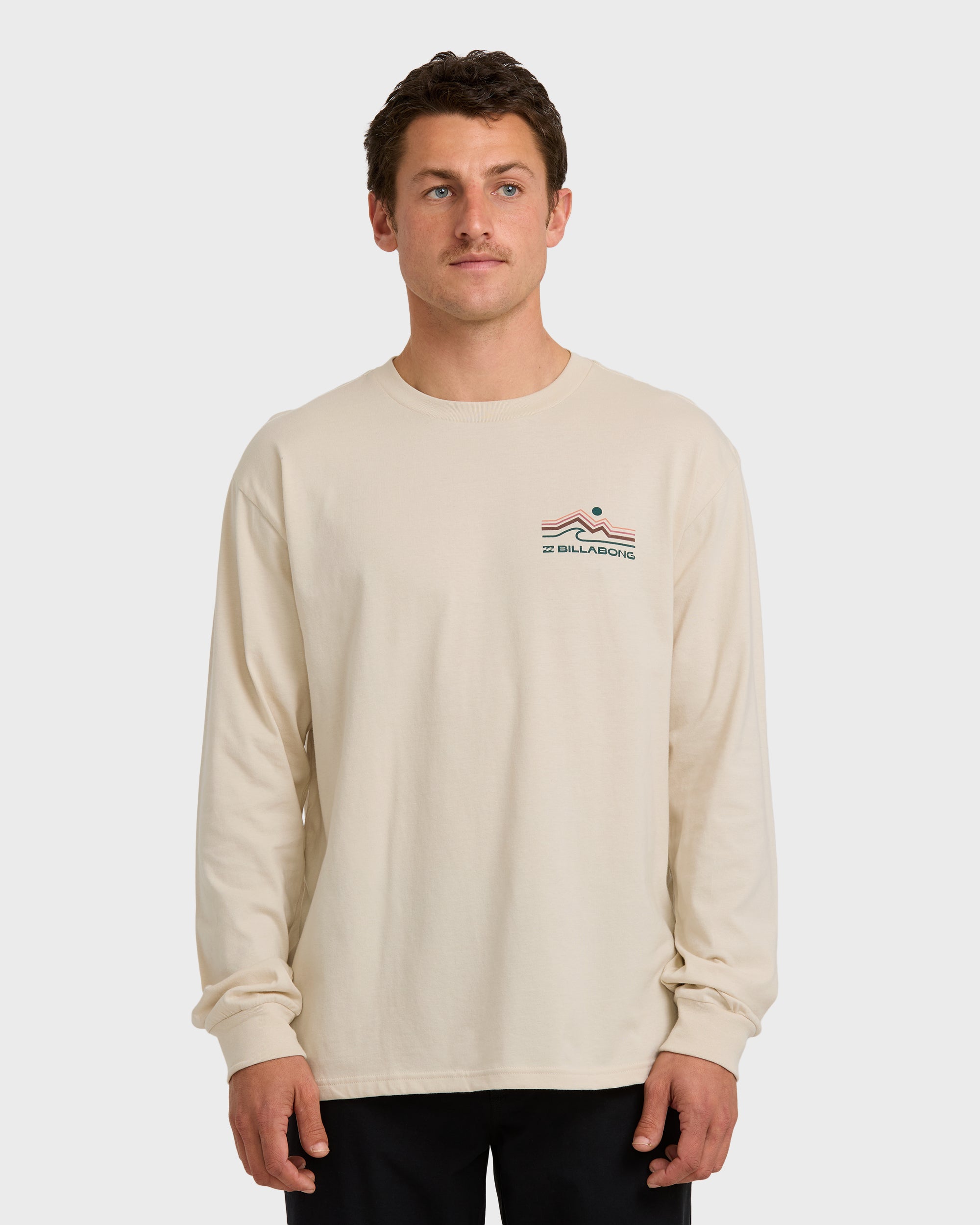 A/Div Range Long Sleeve T-Shirt - Chino - Image 2