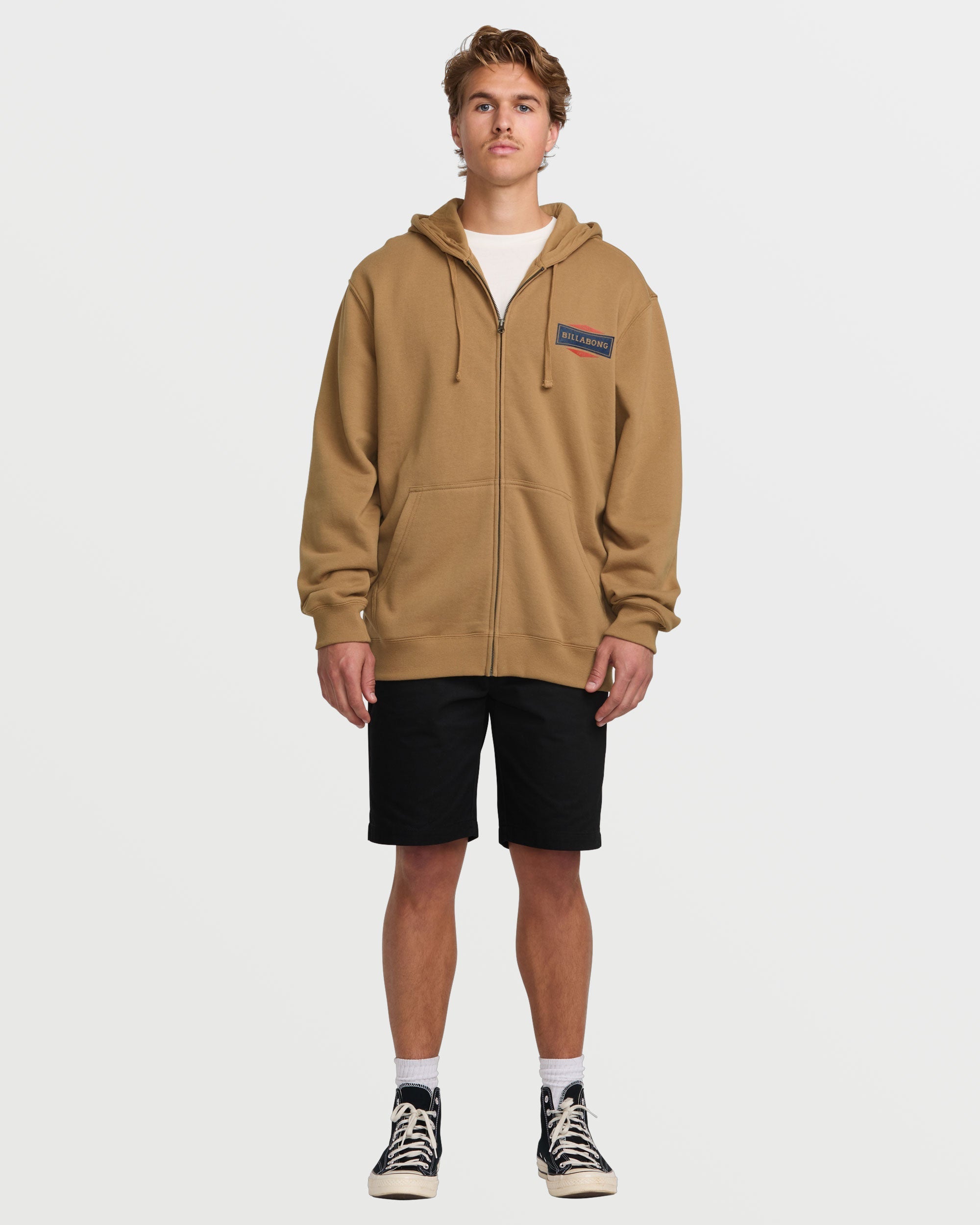 Short Sands Zip Sweatshirt - Vintage Brown - Image 5