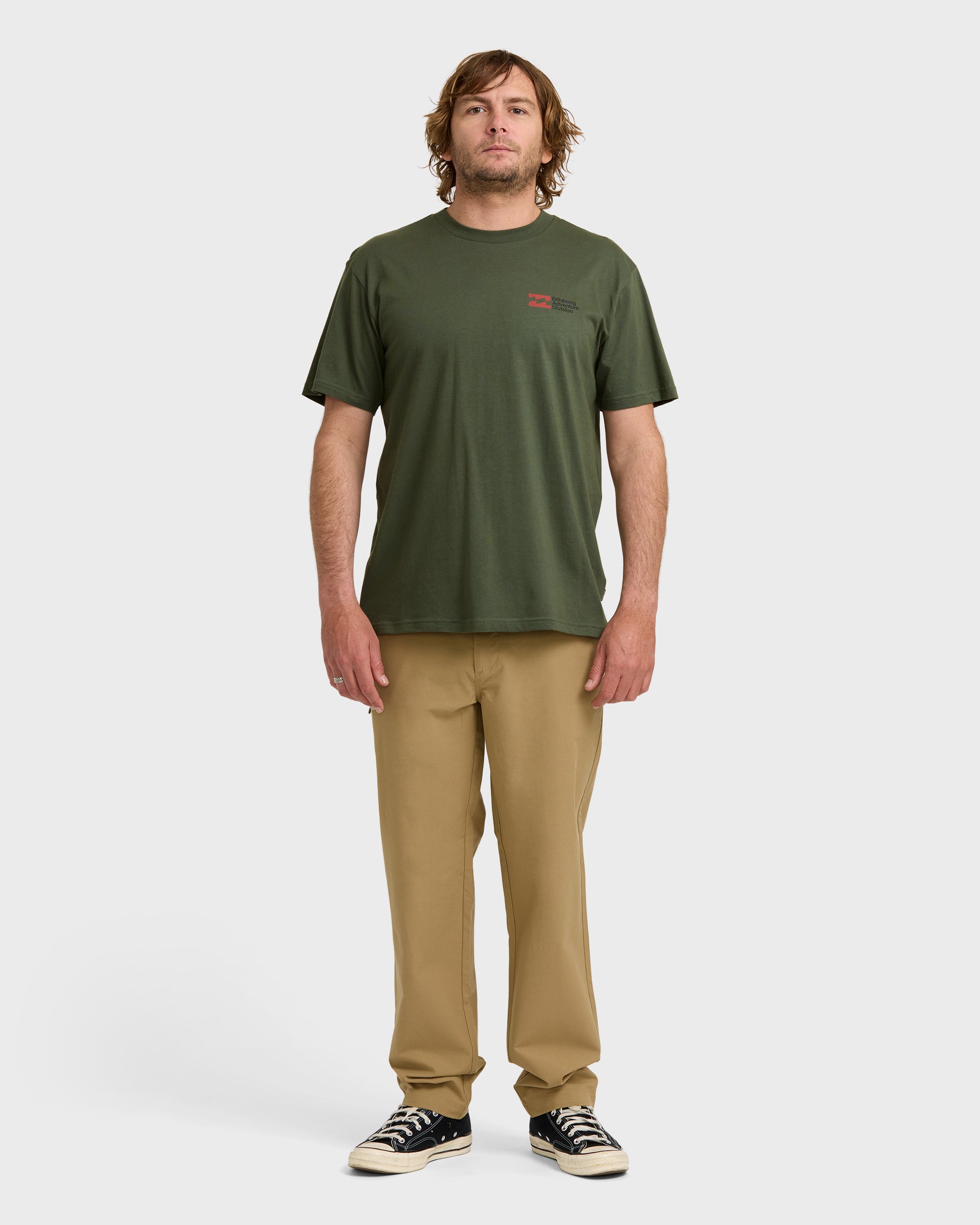 A/Div Abandoned Short Sleeve T-Shirt - Fatigue - Image 3