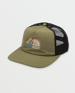 A/Div Trailblaze Trucker Hat - Military