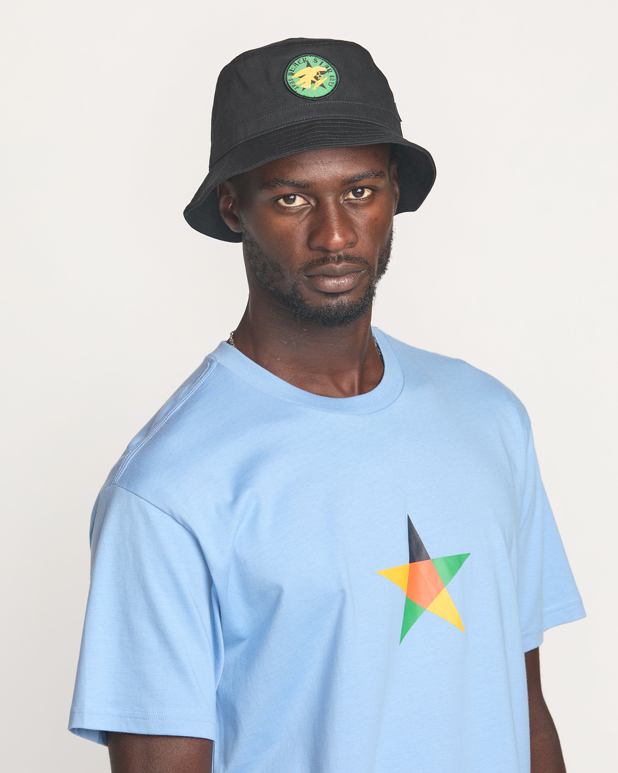 Billabong x Mami Wata Black Star Surf Club Bucket Hat - Black - Image 5