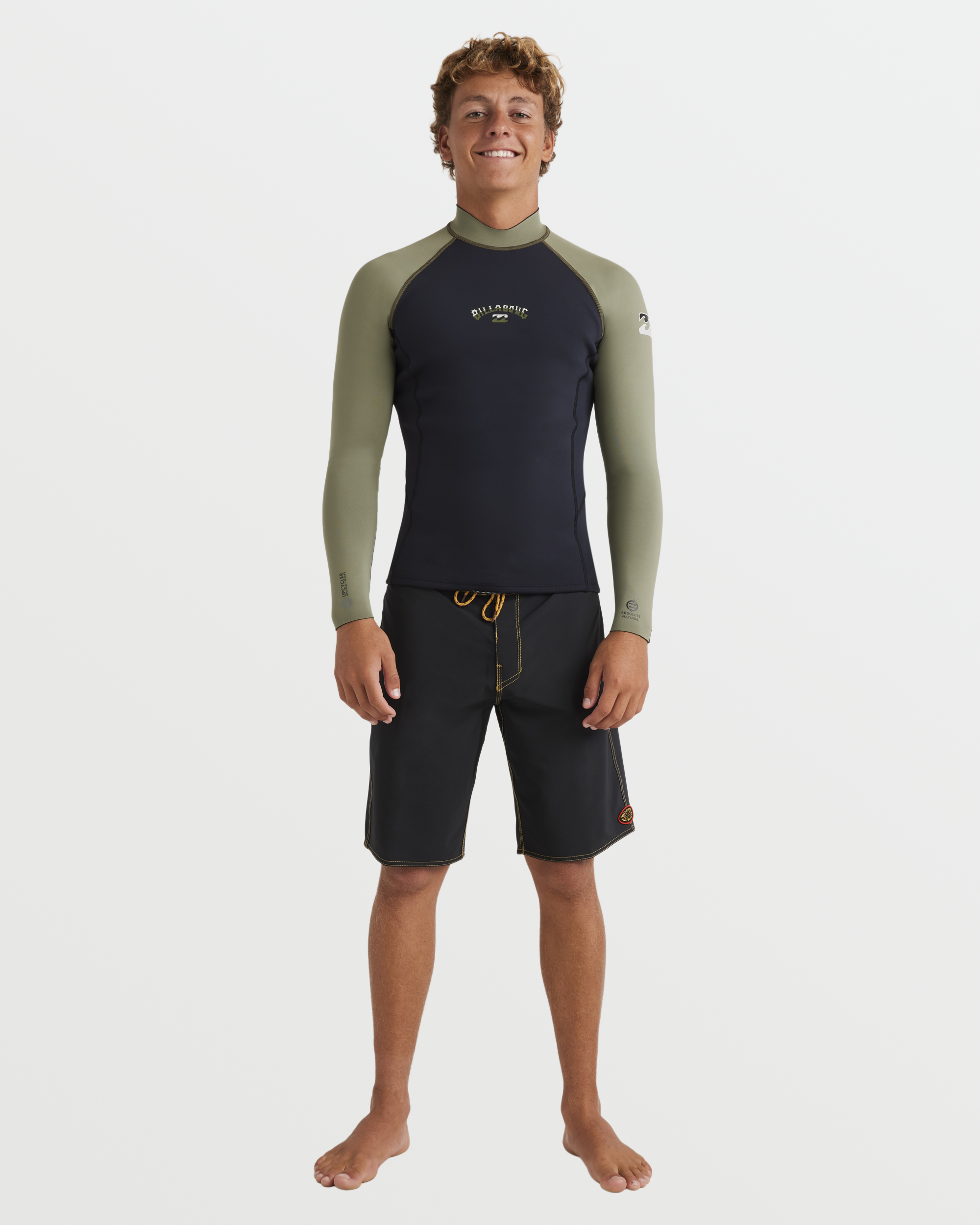 Absolute Natural Long Sleeve Jacket - Military - Image 7