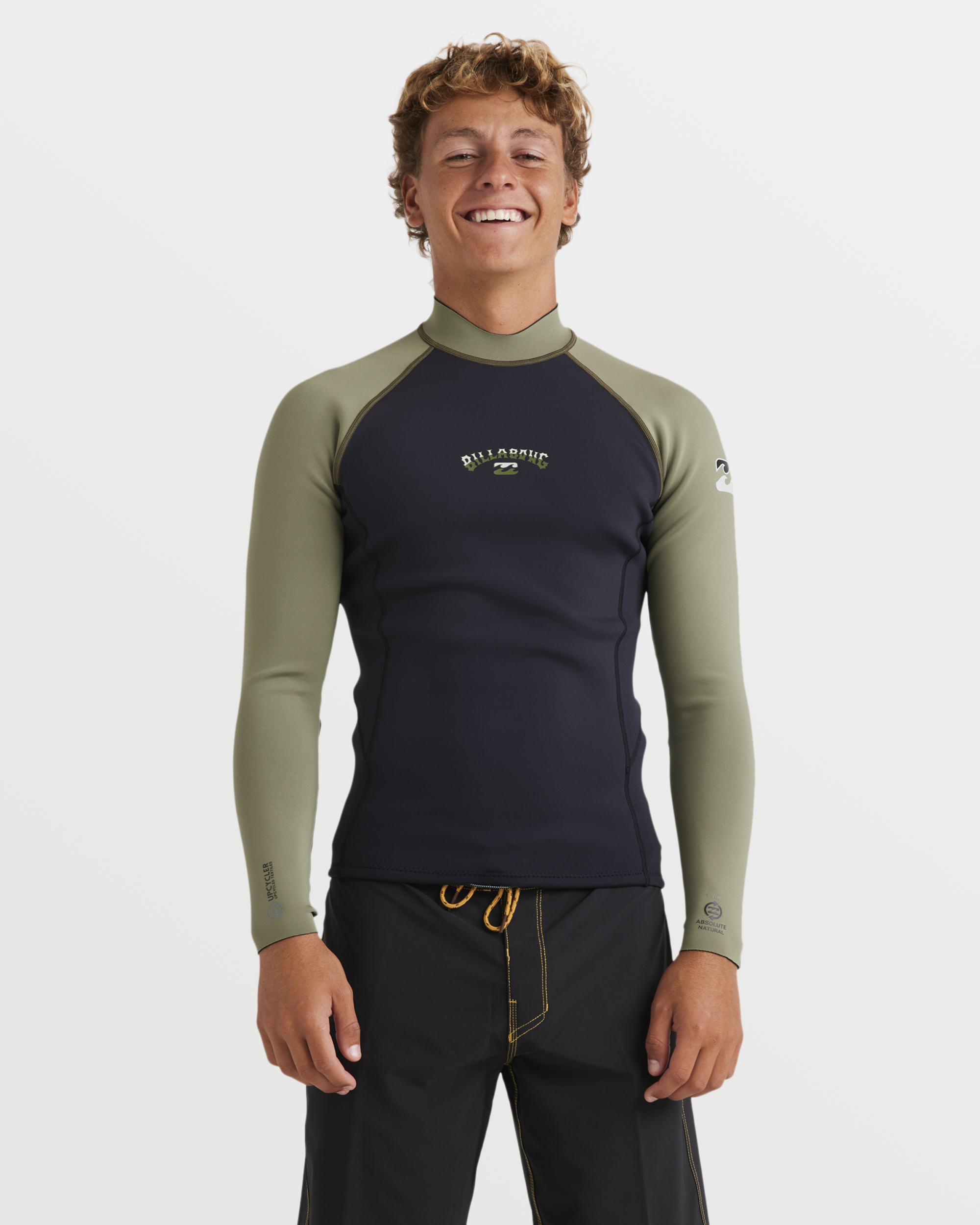 Absolute Natural Long Sleeve Jacket - Military
