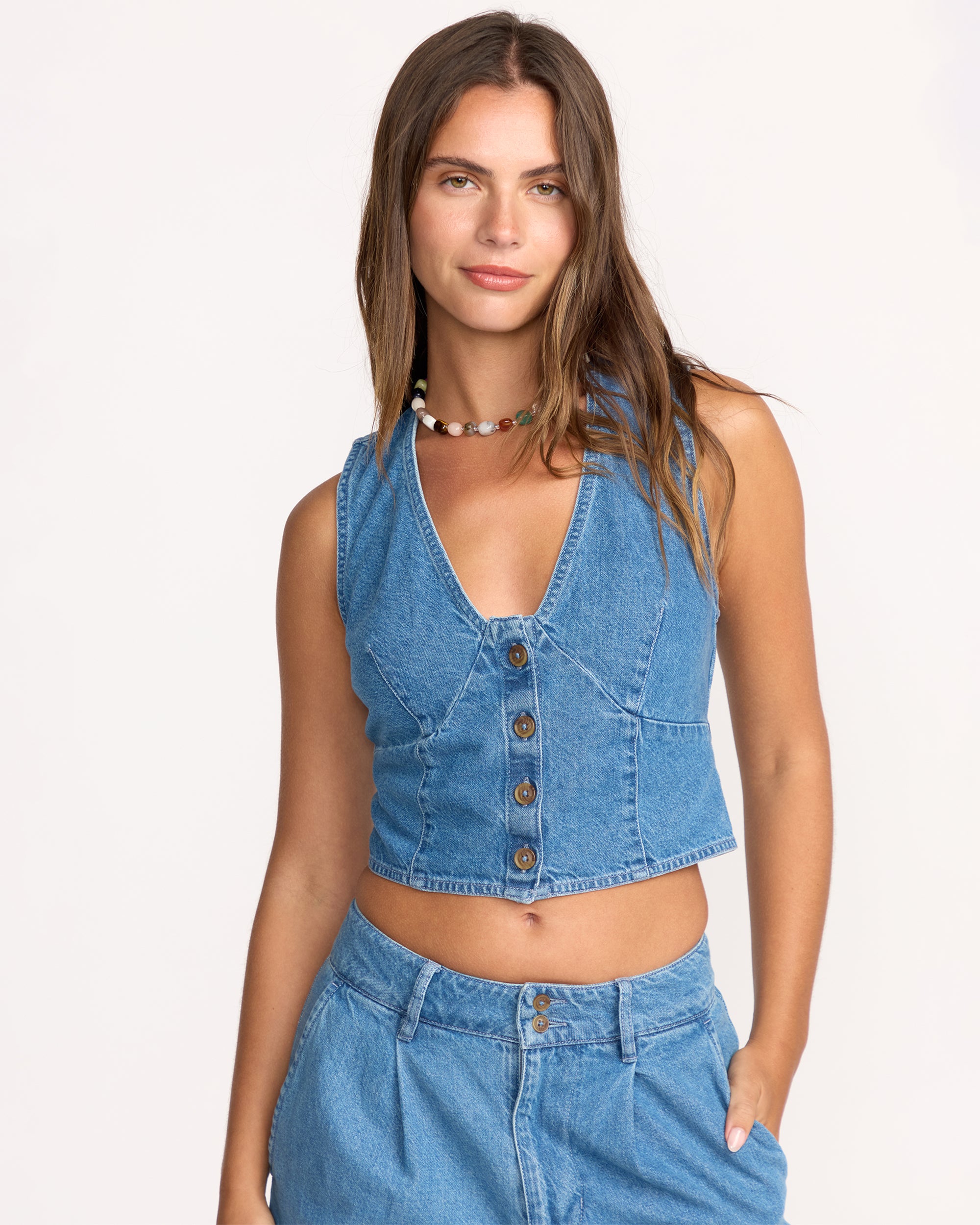 Indigo Skies Top - Salt Washed - Image 6