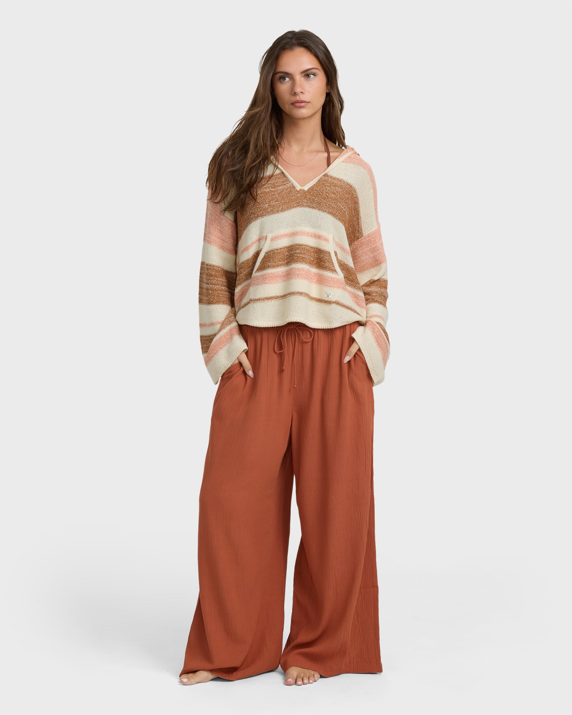 Baja Beach Sweater - Camel - Image 3