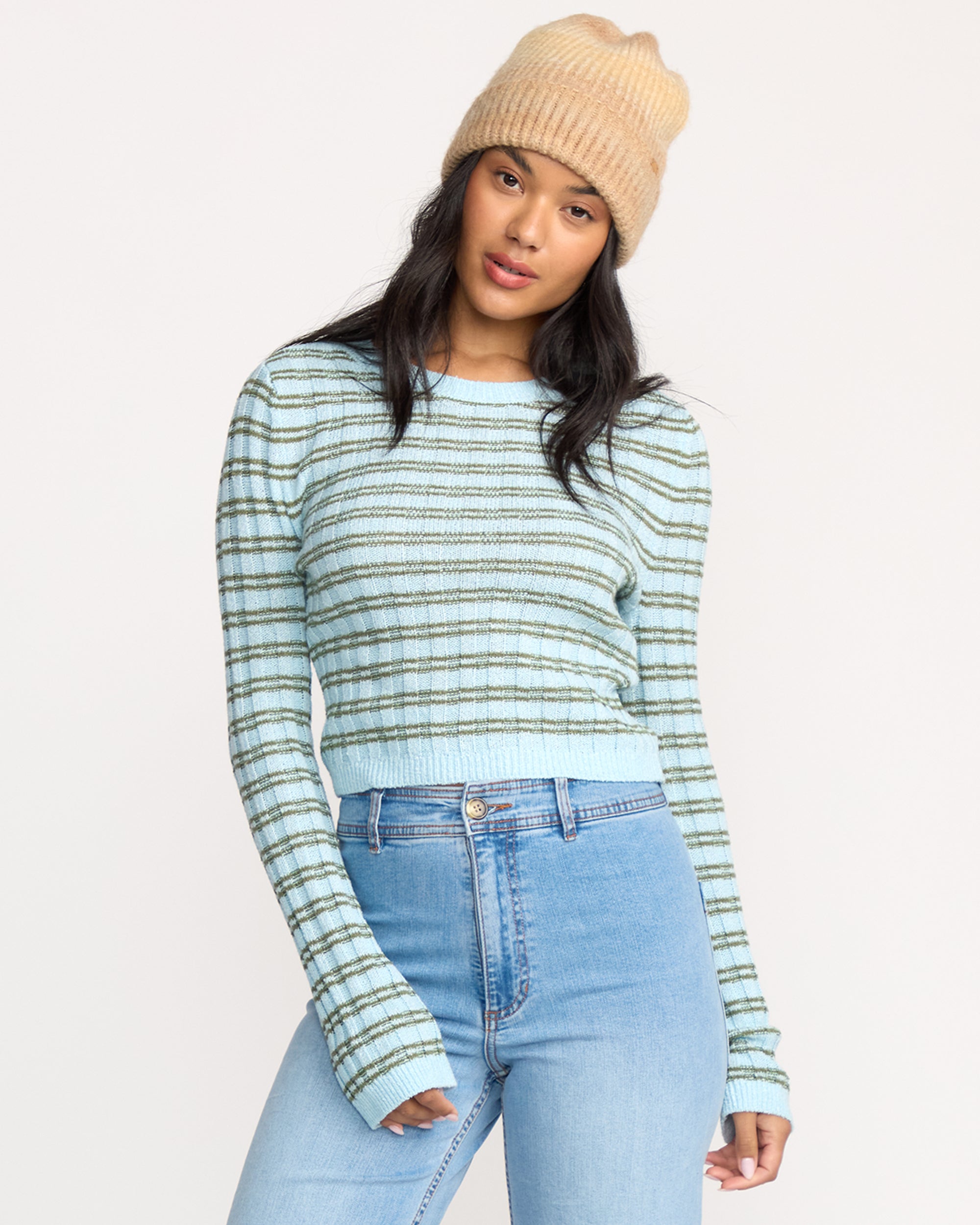 Clare Sweater - Misty Blue - Image 2