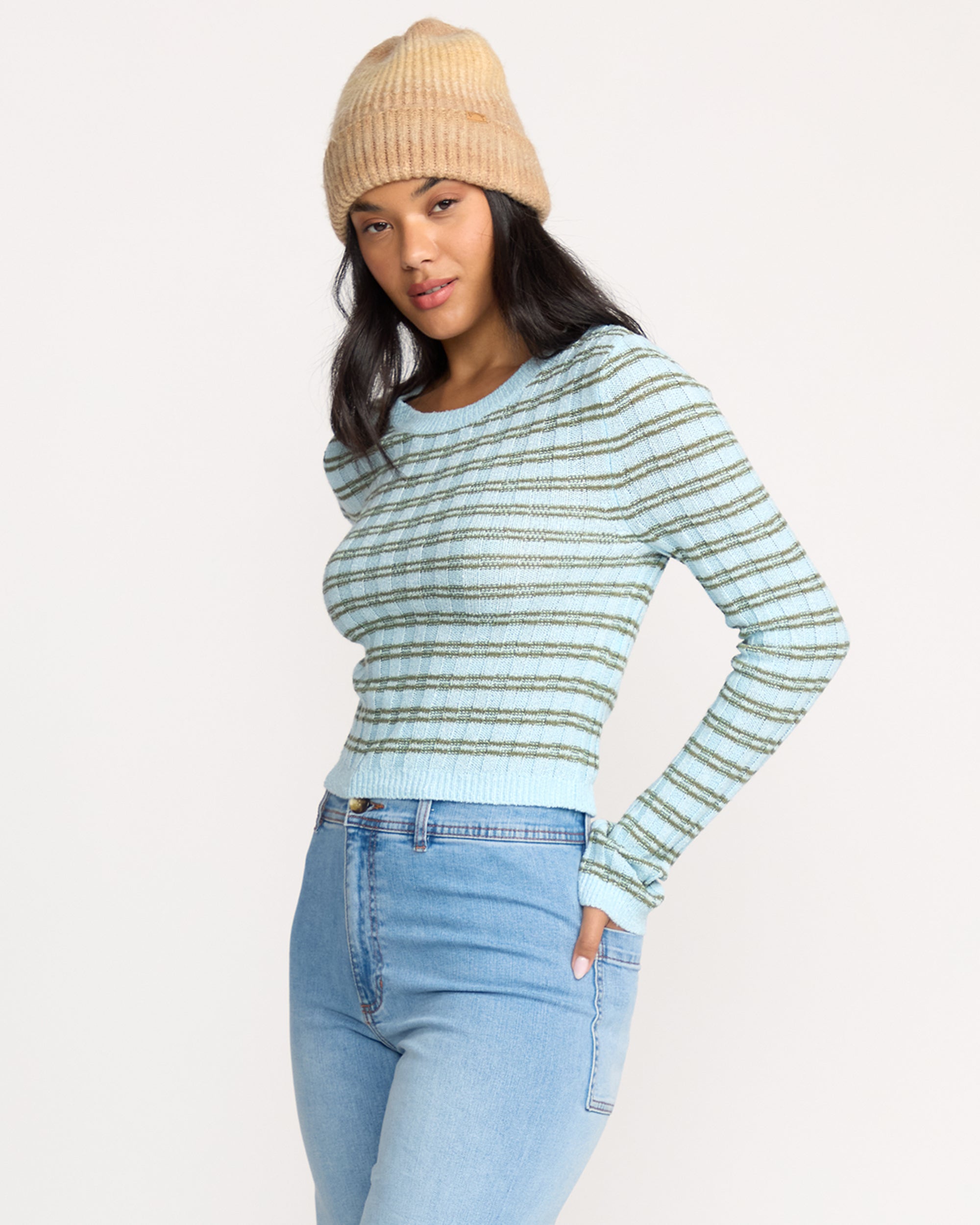 Clare Sweater - Misty Blue - Image 4