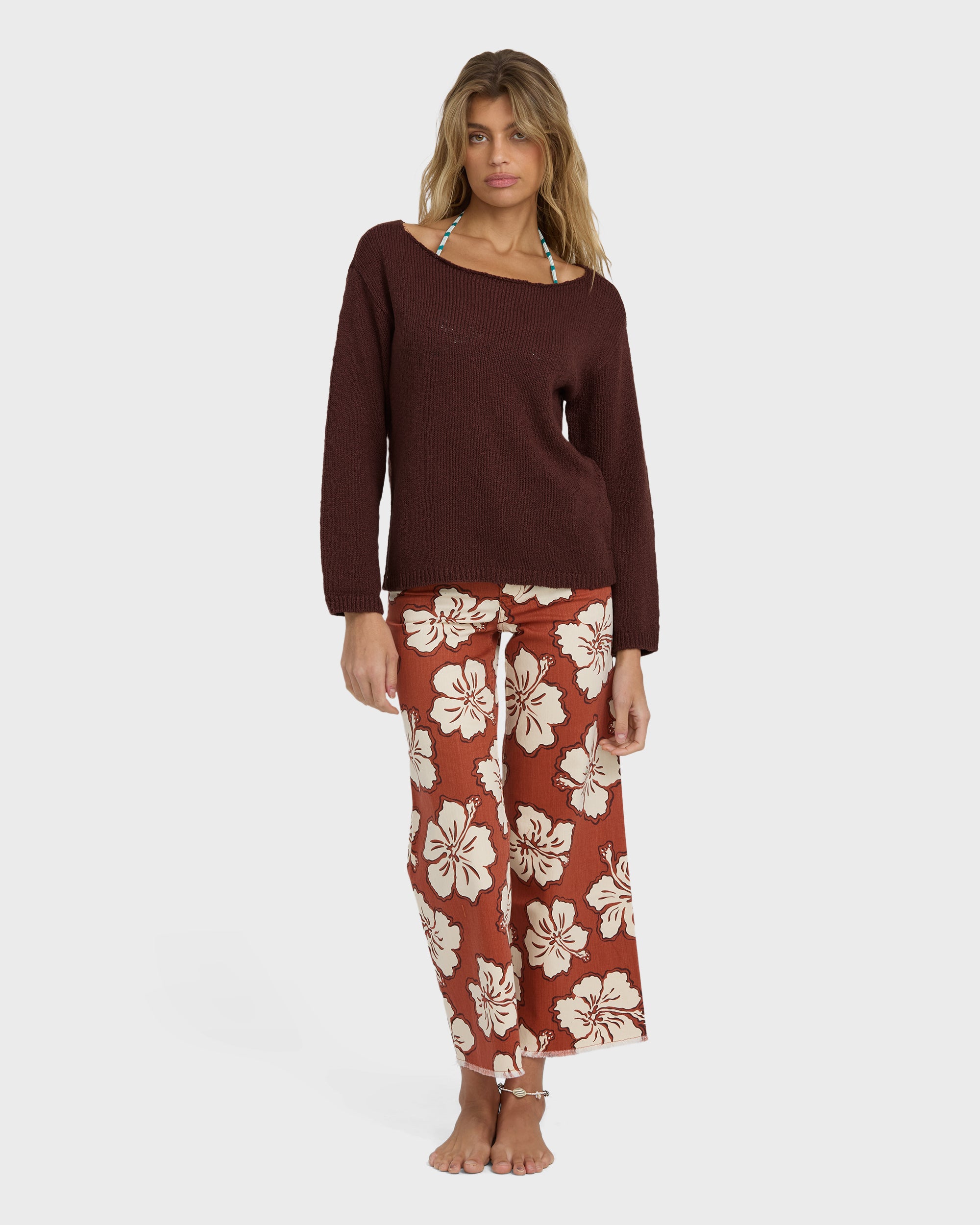 Ellipse Sweater - Teak - Image 4