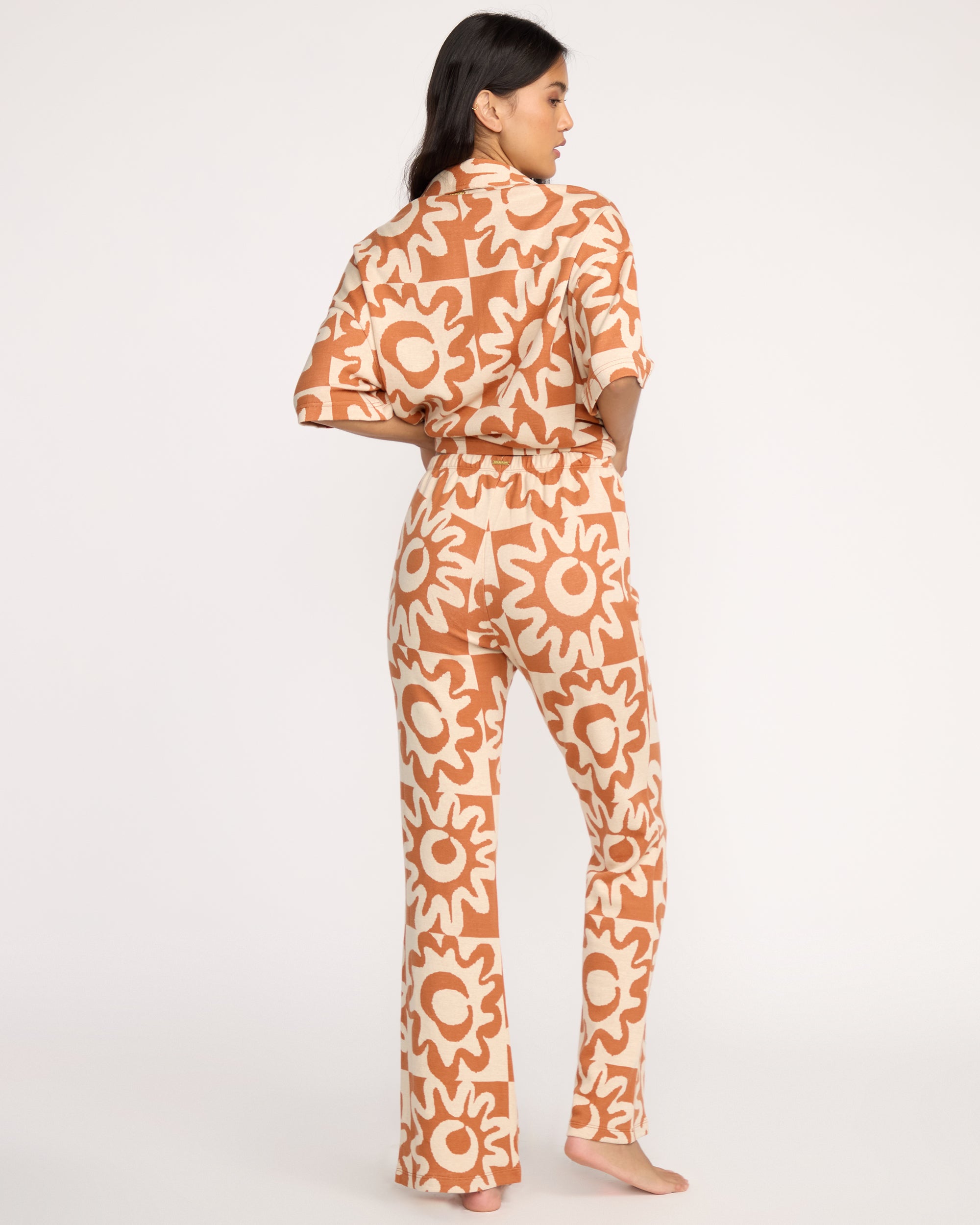 Lost Waves Knit Pants - Sunburnt - Image 4
