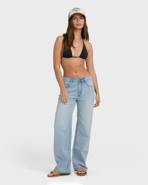 Shifter Straight Leg Pants - Blue Glass