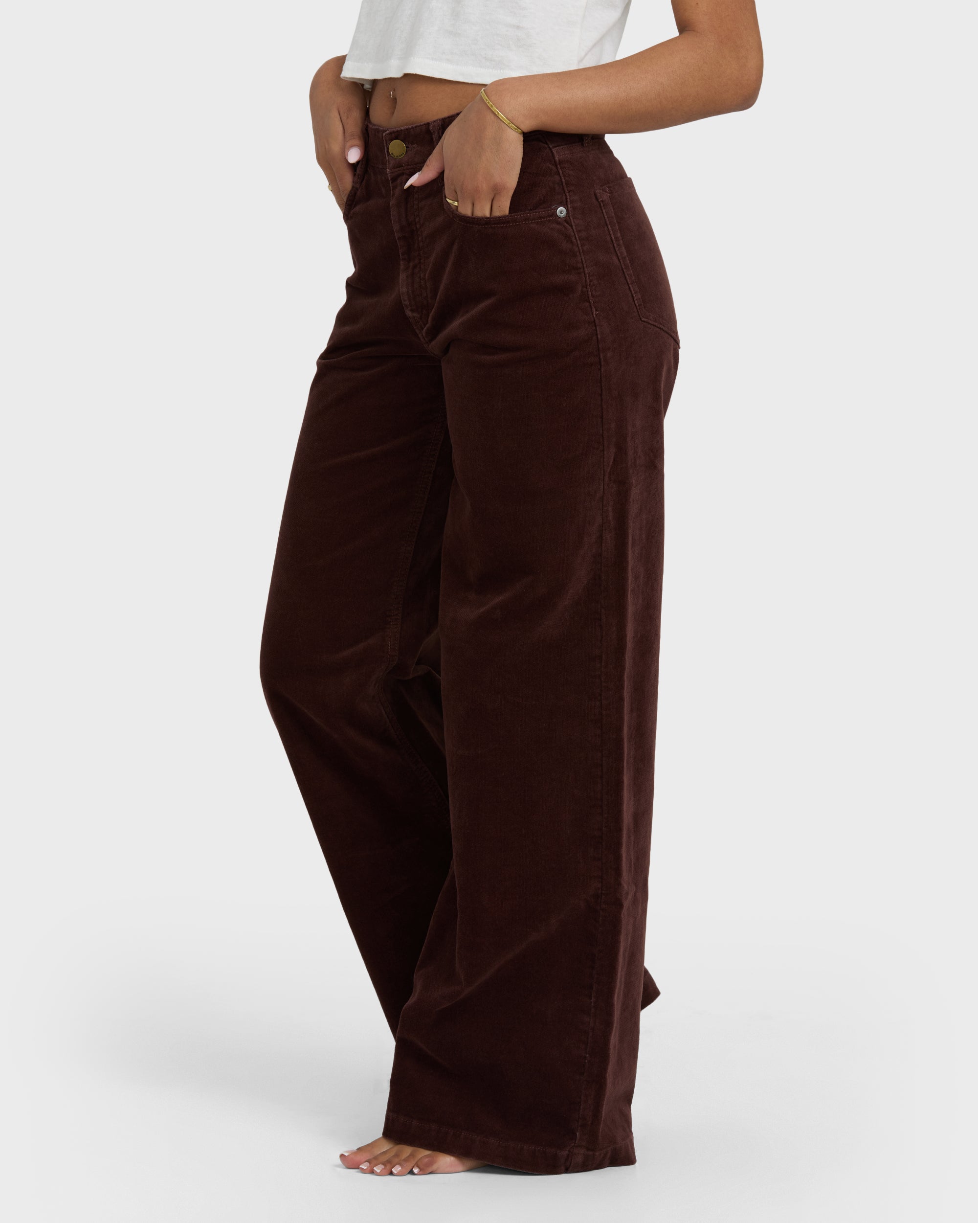 Uncut Cordpants - Teak - Image 7