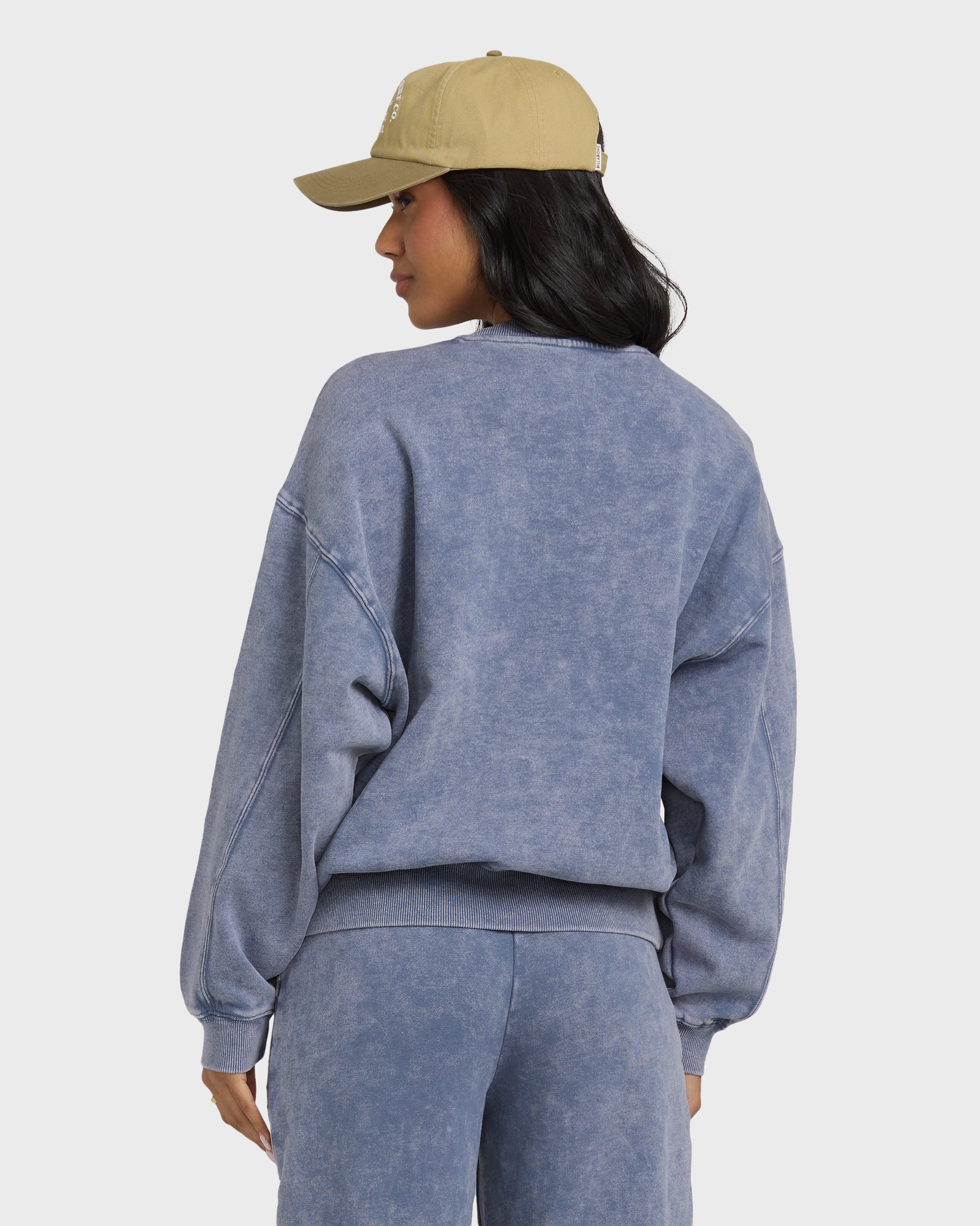 Saltwashed Kendal Crewneck Sweatshirt - Stone Blue - Image 6