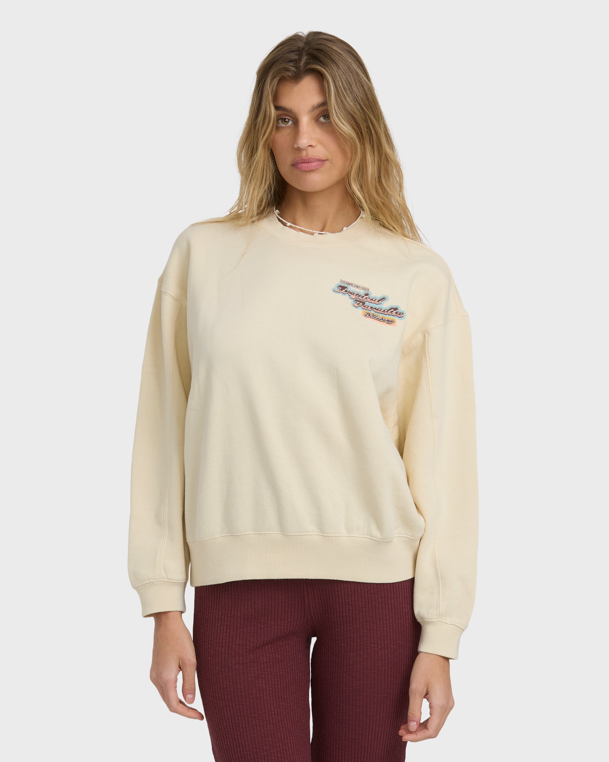 Raise Blaze Kendal Crewneck Sweatshirt - Whitecap - Image 2