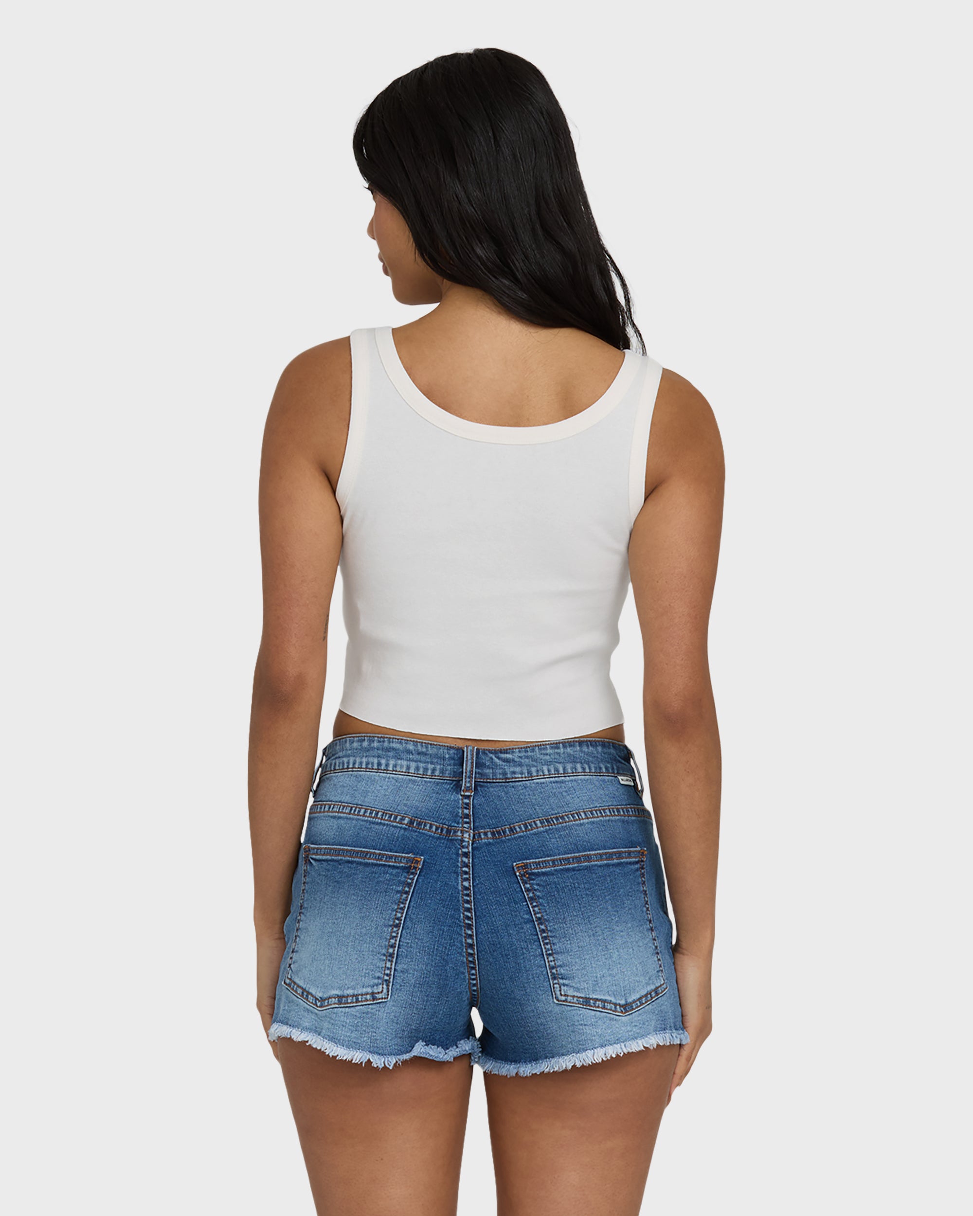 Hula Club Rj Tank Top - Salt Crystal - Image 4