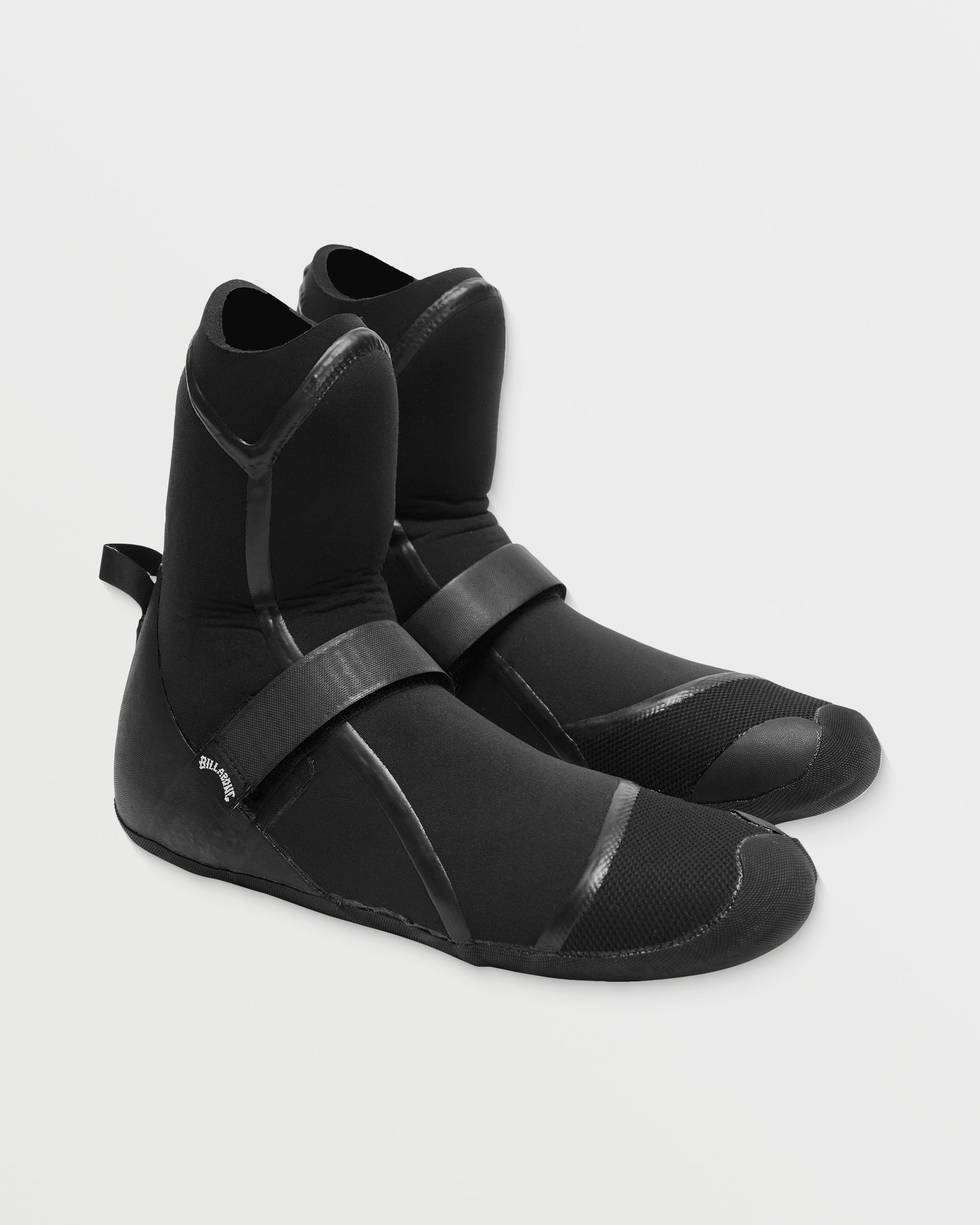 7mm Furnace Upcycler Welded Round Toe Wetsuit Boots - Black