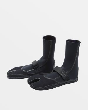 3mm Furnace Upcycler Welded Split Toe Wetsuit Boots - Black