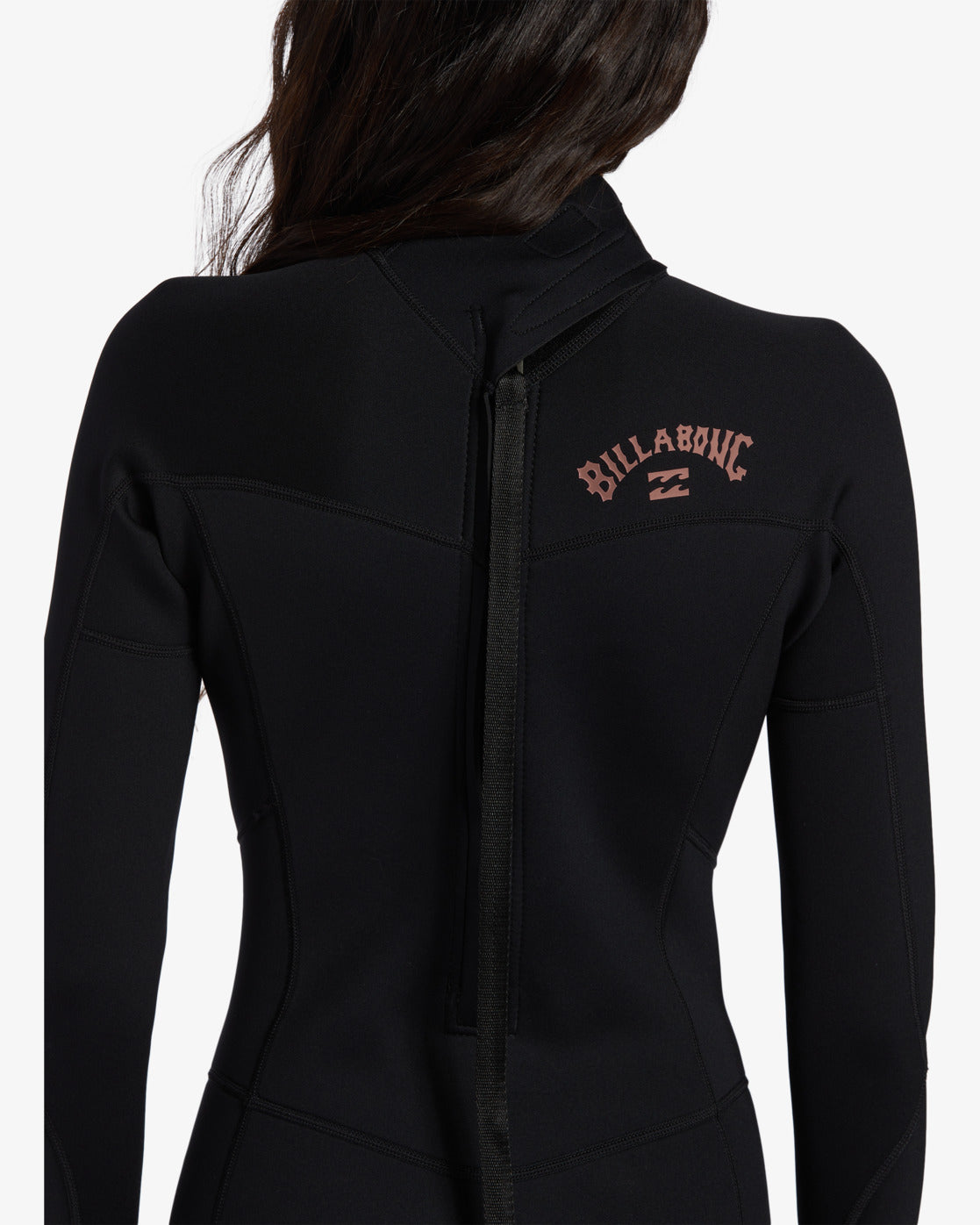 3/2mm Foil GBS Back Zip Wetsuit - Black - Image 5